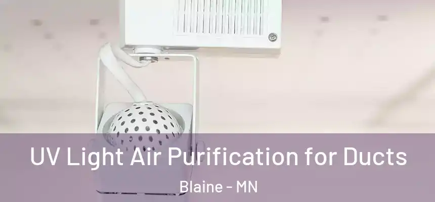  UV Light Air Purification for Ducts Blaine - MN